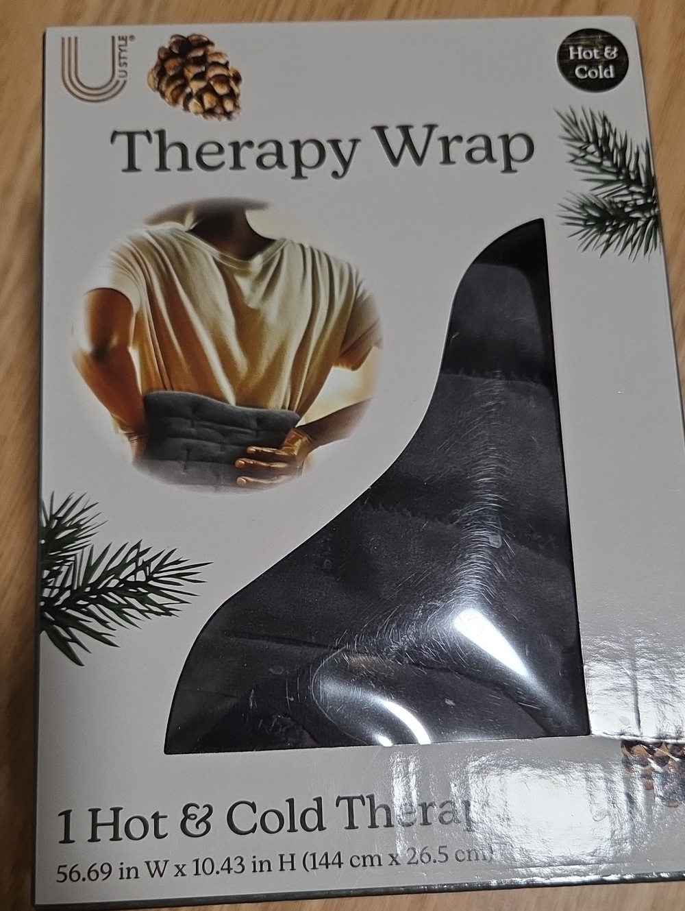 Ustyle Back Therapy Wrap - Hot & Cold Pain Relief